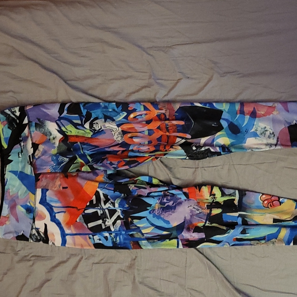 Reebok Graffiti Print Leggings